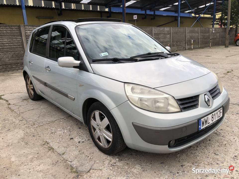 Renault Megane Scenic 16 LPG Panorama Klima OC i elektryczne lusterka Marki