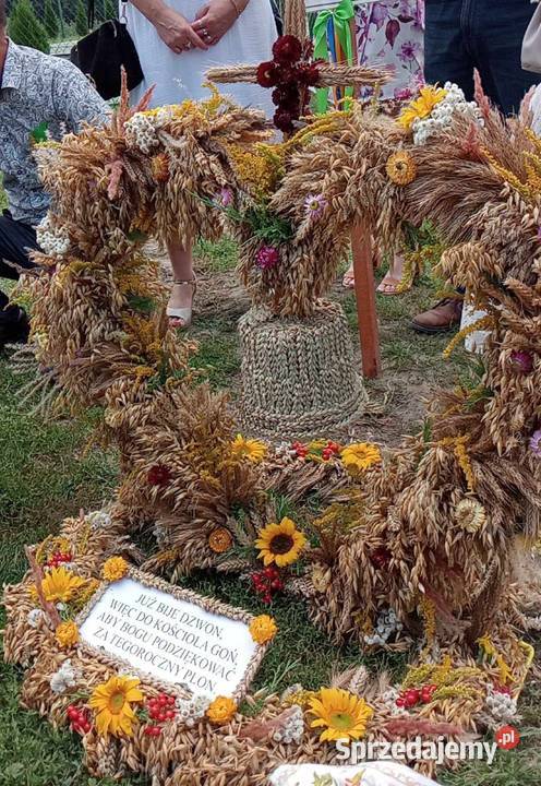 Wieniec dożynkowy serce Majdan Borowski Pierwszy