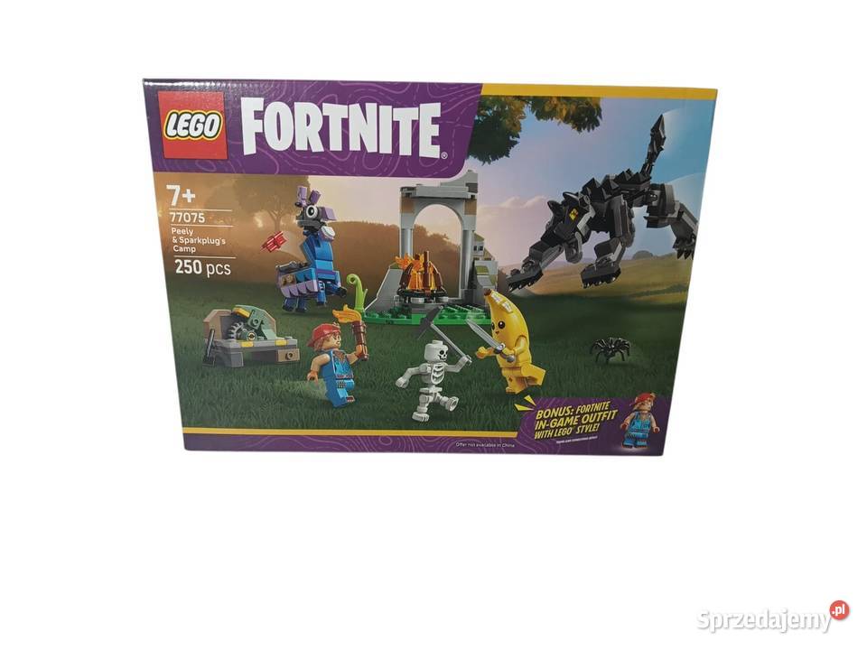 LEGO Fortnite Skórek i Iskra obóz Katowice