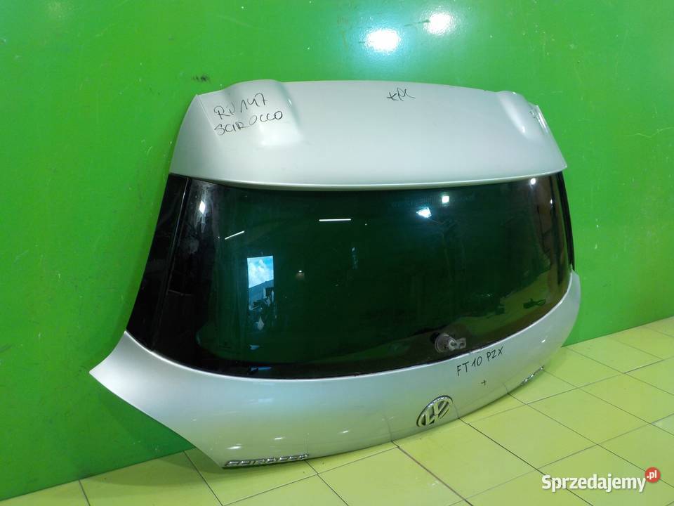 VW SCIROCCO 20 TDI 10r COUPE 2D klapa tyl Klapy bagażnika Suków