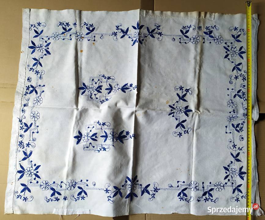 373 CHUSTA Kilim ludowy do powieszenia RETRO Łódź