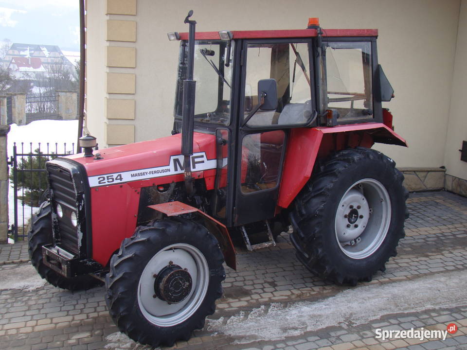 Ciągnik Massey Ferguson MF 254 4x4 Landini 274 małopolskie Mszana Dolna
