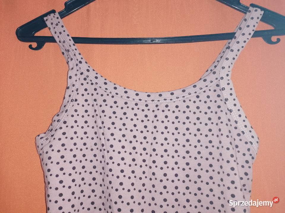 Podkoszulek damski na ramiączkachTshirt beżowy w Łódź sprzedam