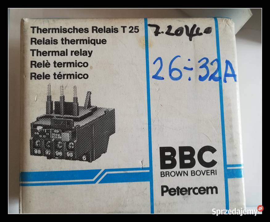 T 25 DM 2632A thermal relay Dąbrowa Górnicza