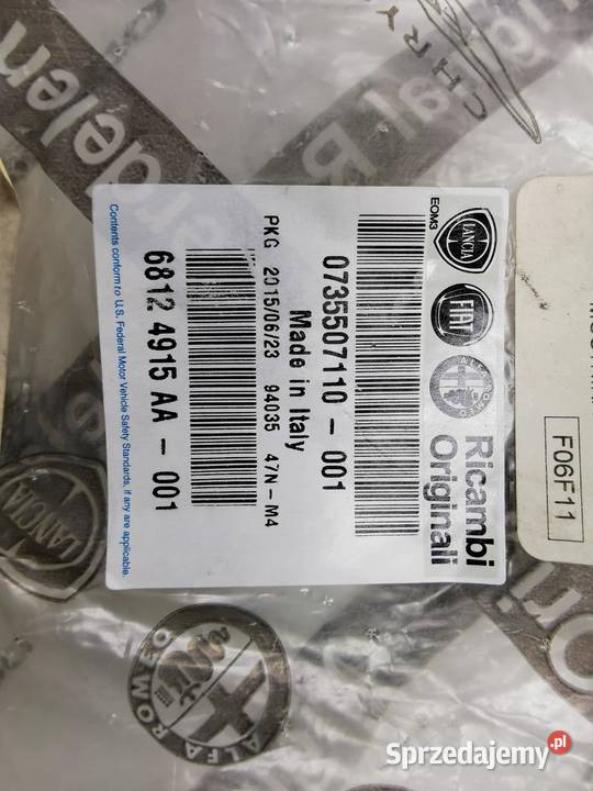 ATRAPA HALOGENU LEWA FIAT PUNTO 2009 735507110