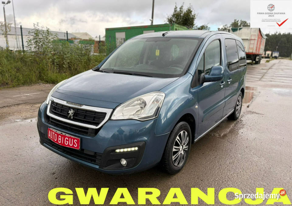 Peugeot Partner przewozu osób niepełnosprawnych nieuszkodzony Lębork