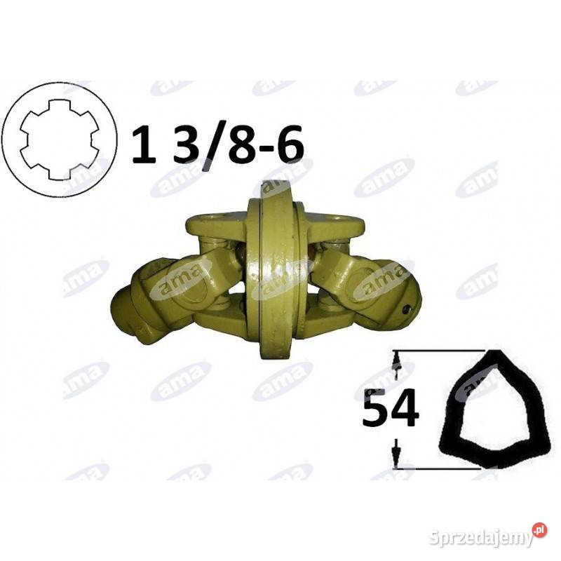Kompletny przegub homokinetyczny na rurę 54mm Kamionna sprzedam