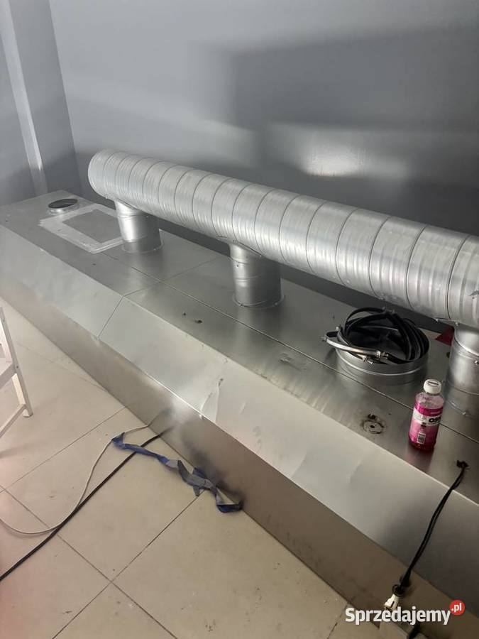 Okap gastronomiczny przyścienny 37m Gastronomia Warszawa