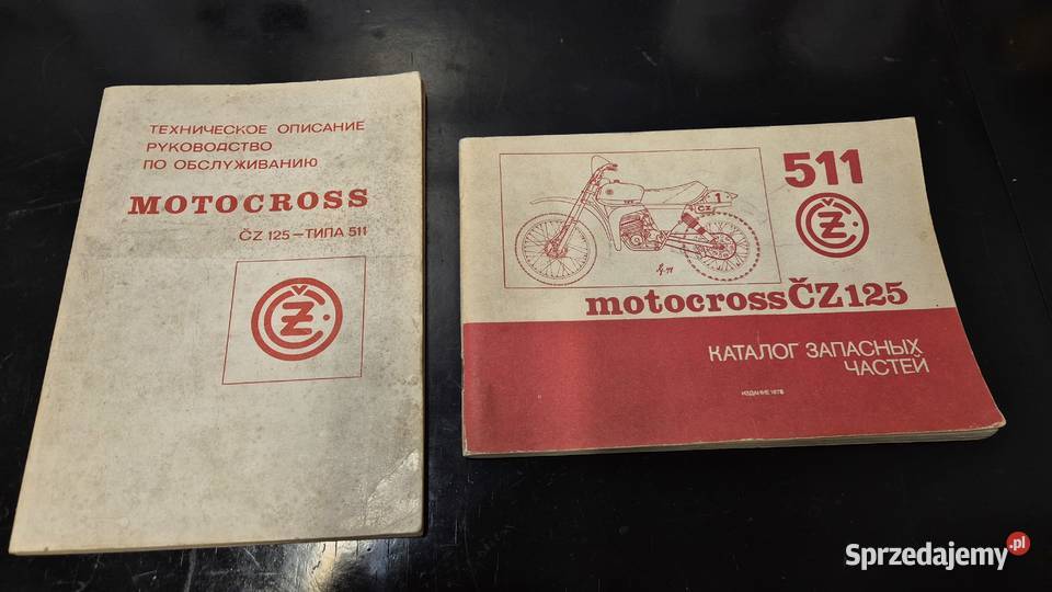 cz cross motocross 125 511 katalog części i