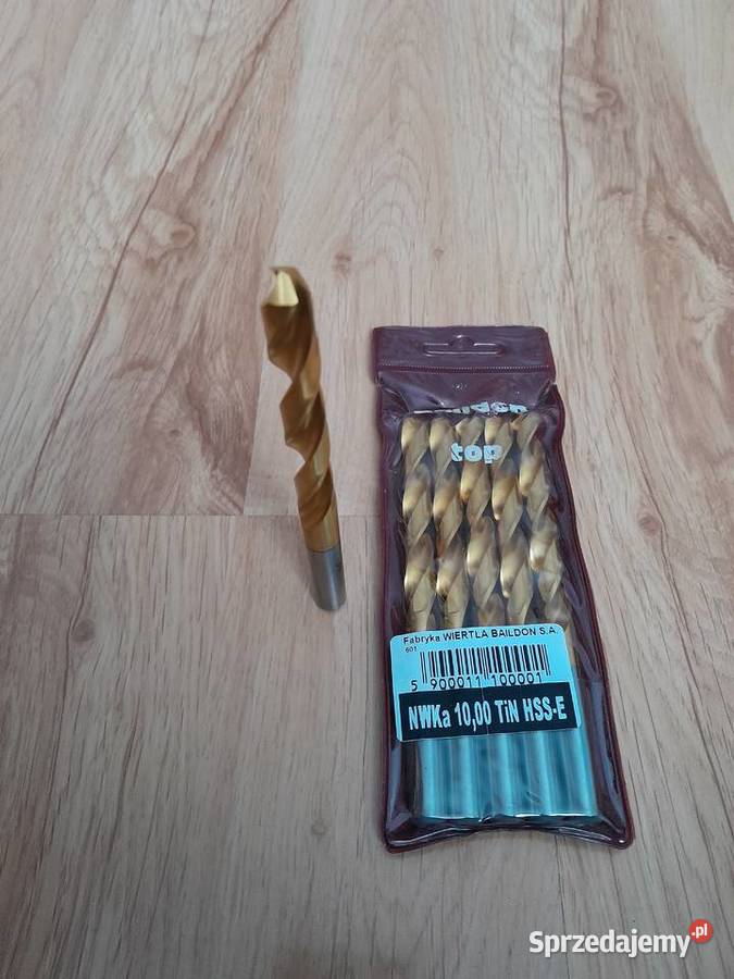 Wiertło NWKa fi 10 mm HSSE z dodatkiem kobaltu 5 dolnośląskie sprzedam