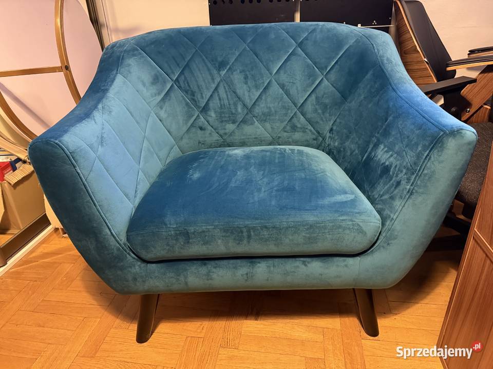 fotel Signal Molly Velvet w kolorze turkusowym Warszawa