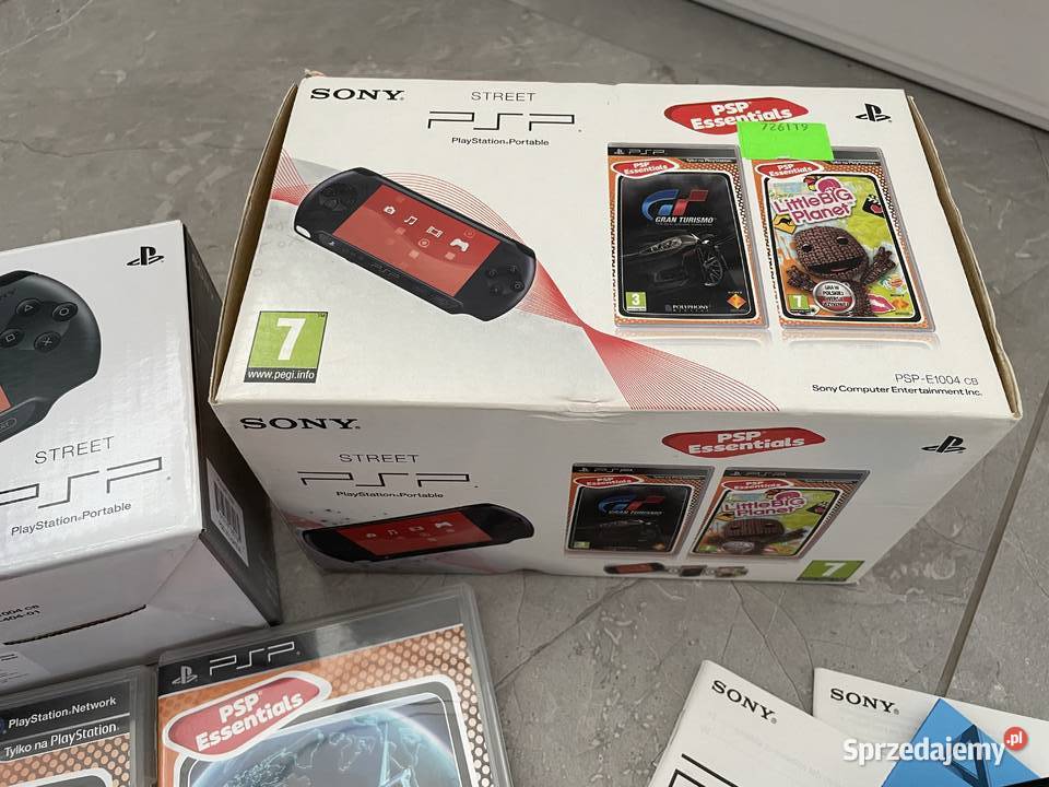 Sony PSP Konsola Gry Zestaw PSP 1004 CB Konsole i automaty sprzedam
