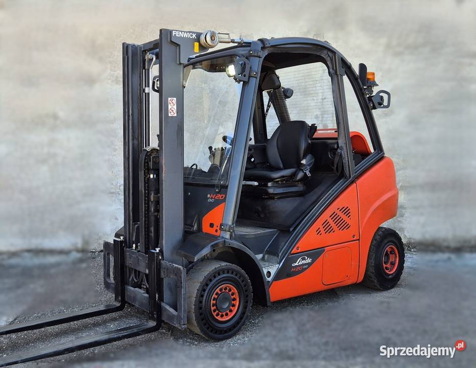TRIPLEX Wózek widłowy Linde H20600 wolny skok 4 Rybnik
