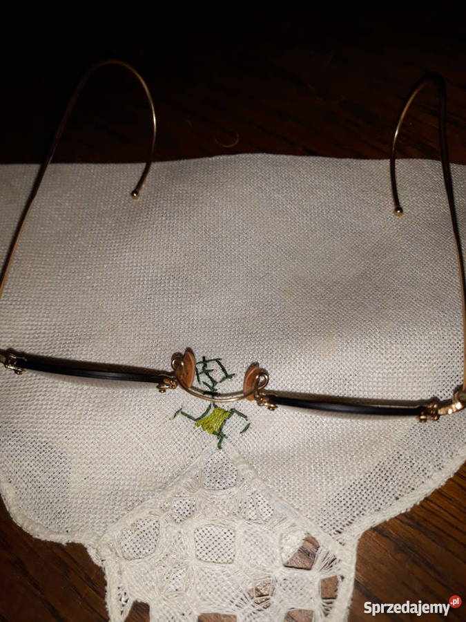 Okulary przedwojenne Sauer Tarnogród sprzedam