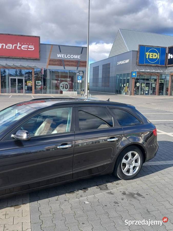 Audi a4b8 20tdi 2010r combi szary metalik 2cm3 Augustów