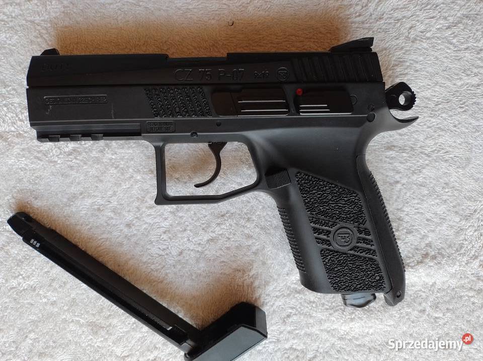 Pistolet Nowy CZ 75 P07 DUTY Blowback Mocny Śrut Oleśnica