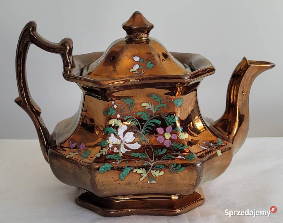 Angielski zabytkowy dzbanek Staffordshire z