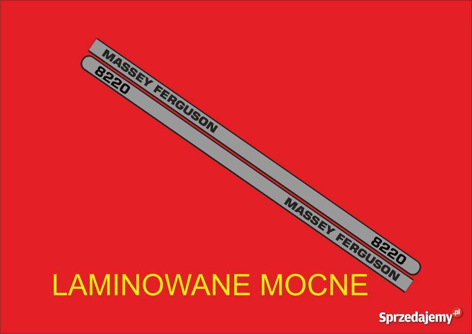 naklejki massey ferguson 8220 Pozostałe Jeżewo