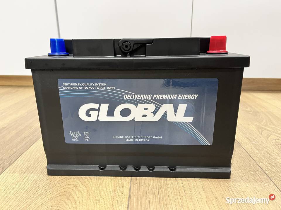 AKUMULATOR ROZRUCHOWY GLOBAL 78AH osobowe Wrocław sprzedam