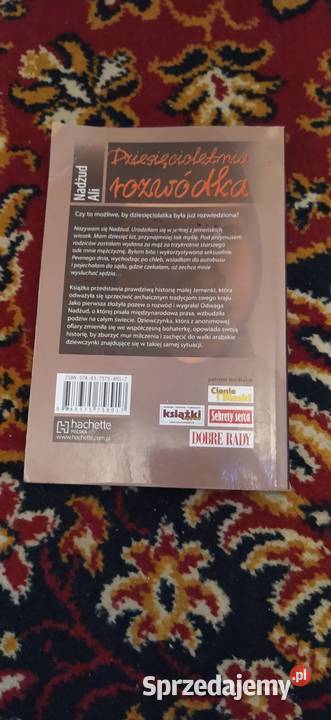 Książka Dziesięciolecia rozwódka Nadżud Ali lubelskie Turobin sprzedam