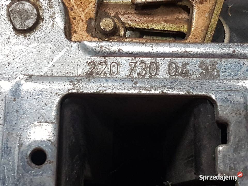 MERCEDES S KLASA W220 ZAMEK DRZWI TYL PRAWY Turek