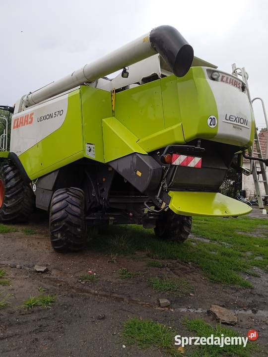 Claas lexion 570 heder v750 Dzierżoniów sprzedam