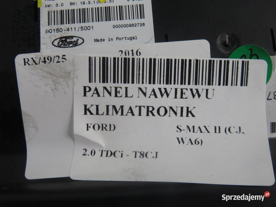 KLIMATRONIK FORD S II HM2T18E245AYA