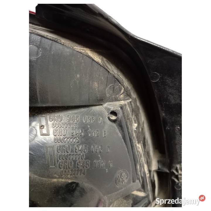 Lampa tylna prawa Volkswagen Polo V 6R 6C Lampy tylne