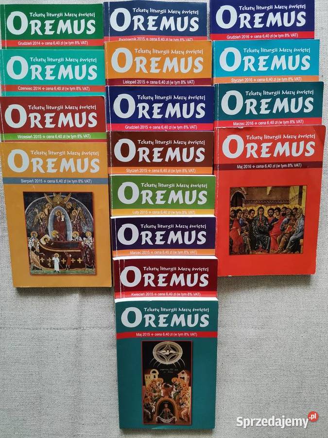 Oremus teksty liturgii mszalnej Ząbki sprzedam