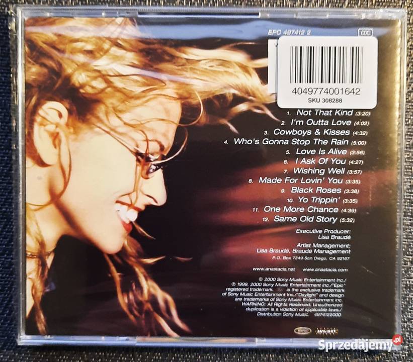 Album CD ANASTACIA Album Not that kind Płyty i kasety śląskie Katowice