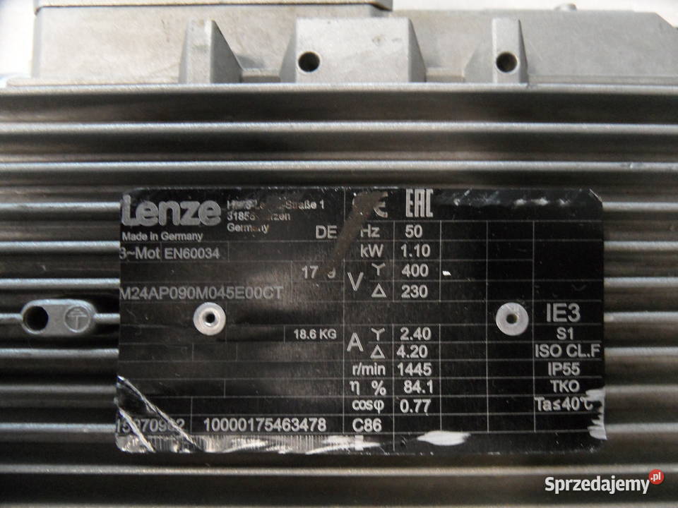 Motoreduktor stożkowy G500 Lenze Olsztyn
