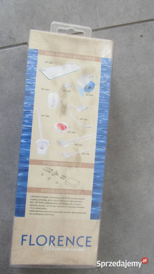 DEANTE FLORENCE SZKLANKA Z UCHWYTEM ALUMINIUM Kielce