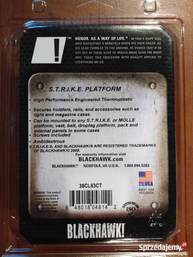 Blackhawk SERPA STRIKE Platform Coyote Warszawa