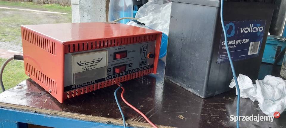 Prostownik 6 12 volt absaar 6A Lipsko