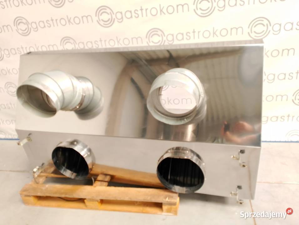 Okap przyścienny trapezowy z łapaczami Wrocław sprzedam