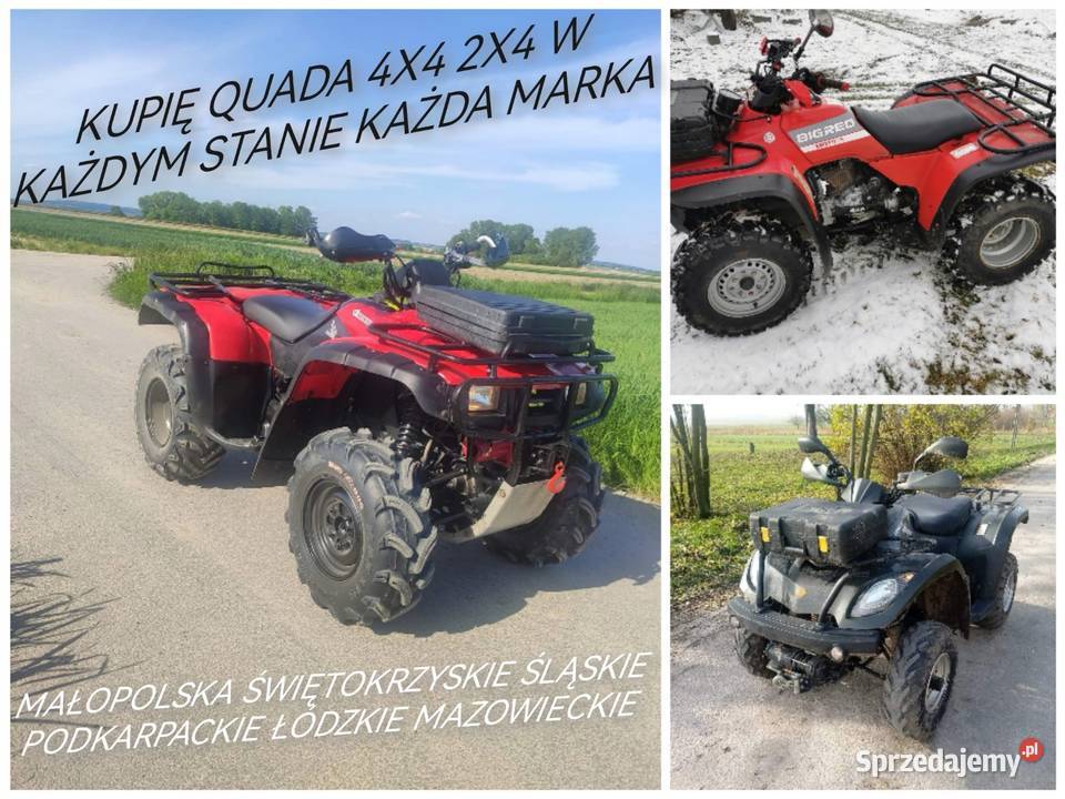Skup Quadów Motocykli Skuterów Crossów Ciągników Dąbrowa Górnicza