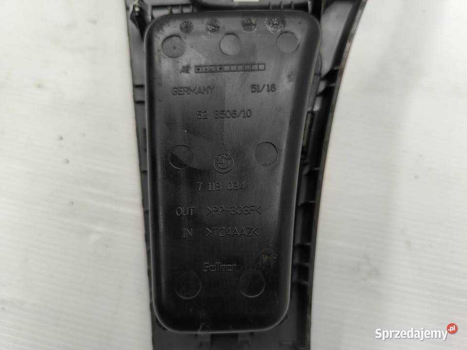 RAMKA KONSOLI TUNELU LEWARKA BMW E90 E91 7118034 Osłony i zaślepki