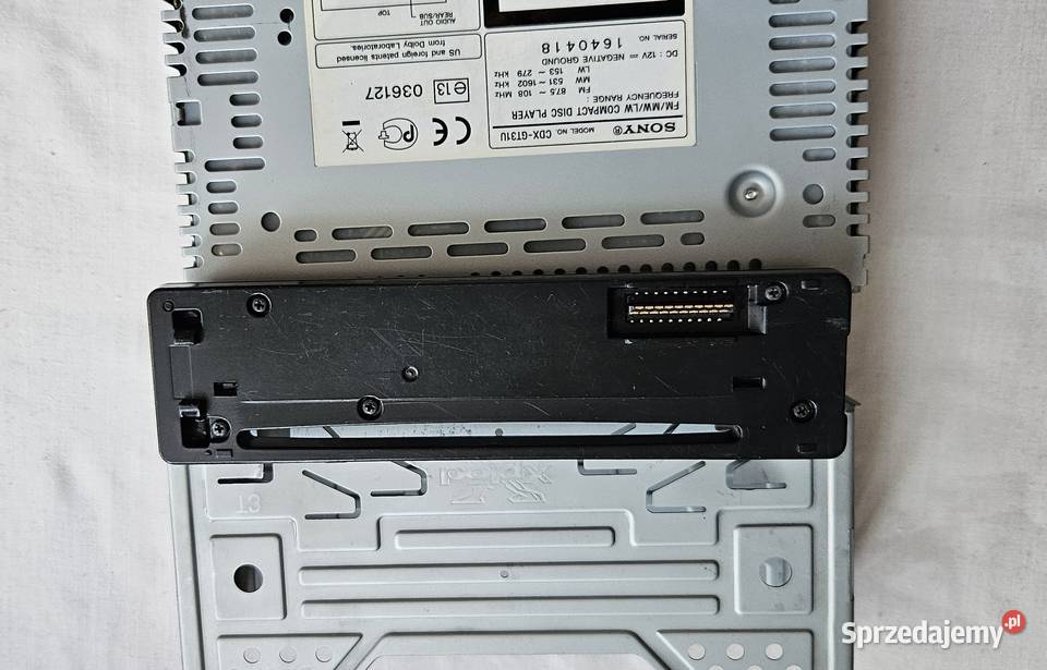 RADIO SAMOCHODOWE SONY CDXGT31U X Plod 4x45w usb mazowieckie Konstancin-Jeziorna