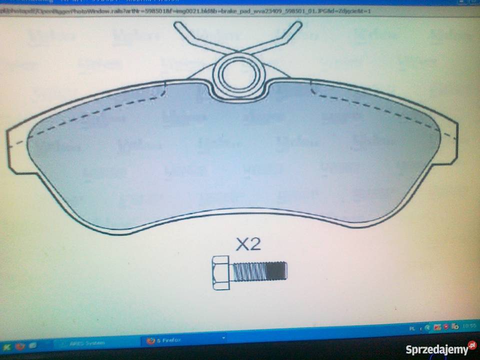 KLOCKI VALEO CITROEN C2 1416V1614HDI 1003 tar osobowe