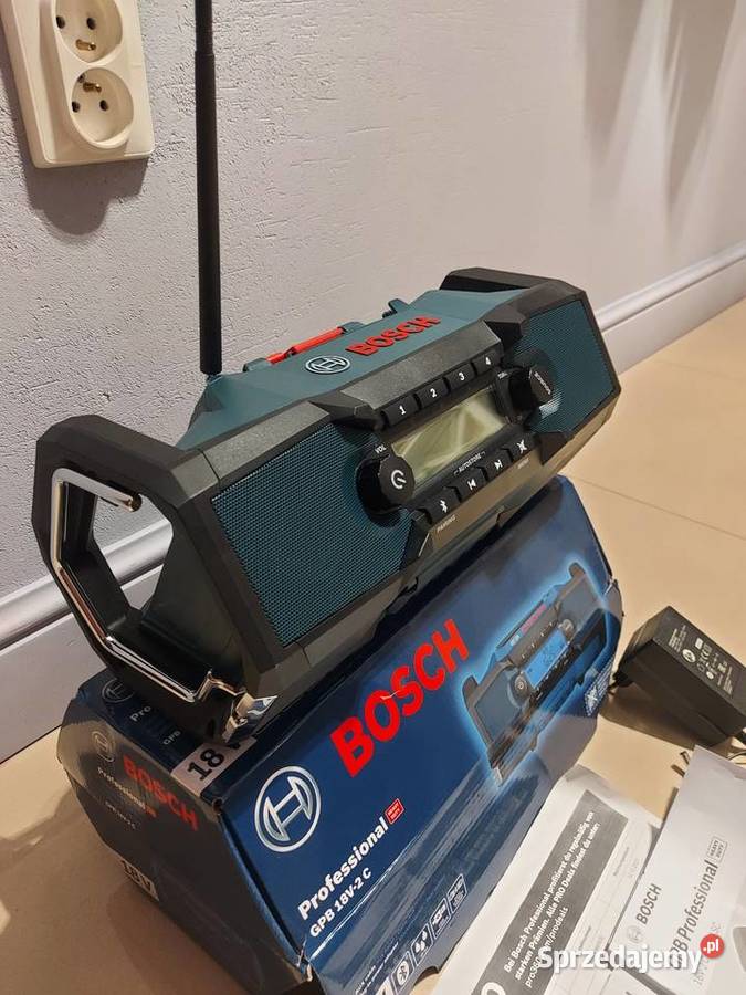 Radio budowlane bosch 18v Lubin