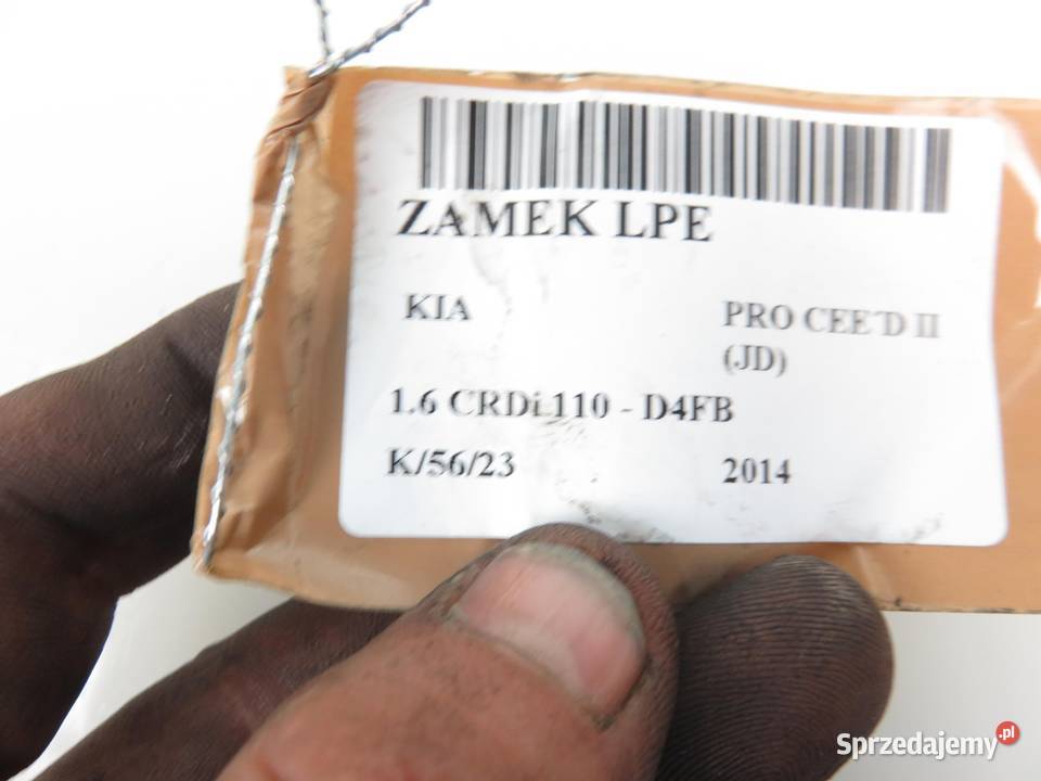 ZAMEK LEWY PRZEDNI KIA PRO CEED II 81310A2800 Zamki, wkładki i kluczyki