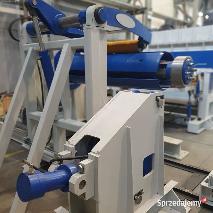 Linia do rozkroju poprzecznego blachy 2000 X 26 Produkcja Jelenia Góra