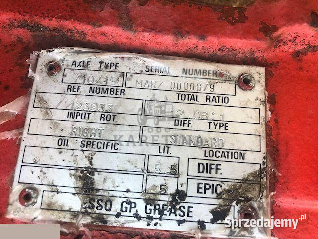 Manitou Carraro Siłownik Skrętu Pozostałe