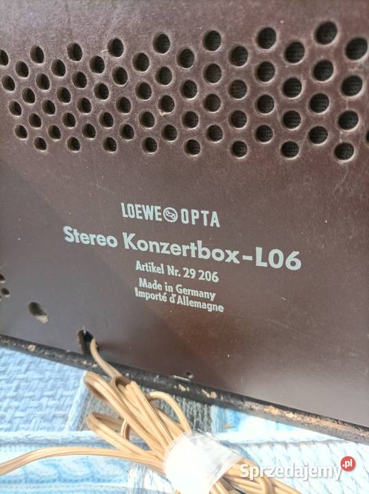 Loewe Opta Stereo Konzertbox LO6 niemieckie Płock