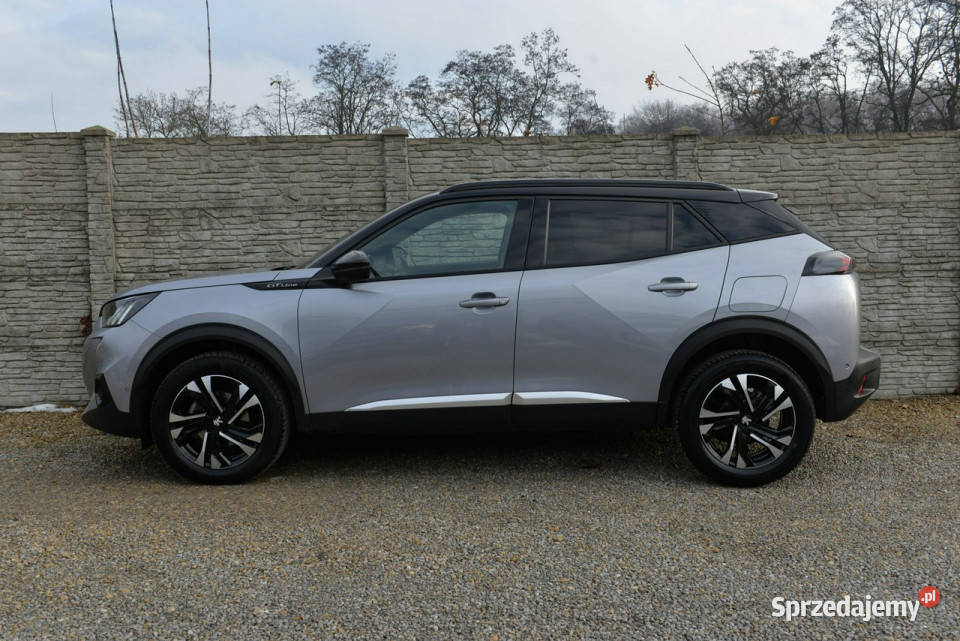 Peugeot 2008 12 130 GT Line Full LED Navi Kamera czujnik martwego pola śląskie Dąbrowa Górnicza sprzedam