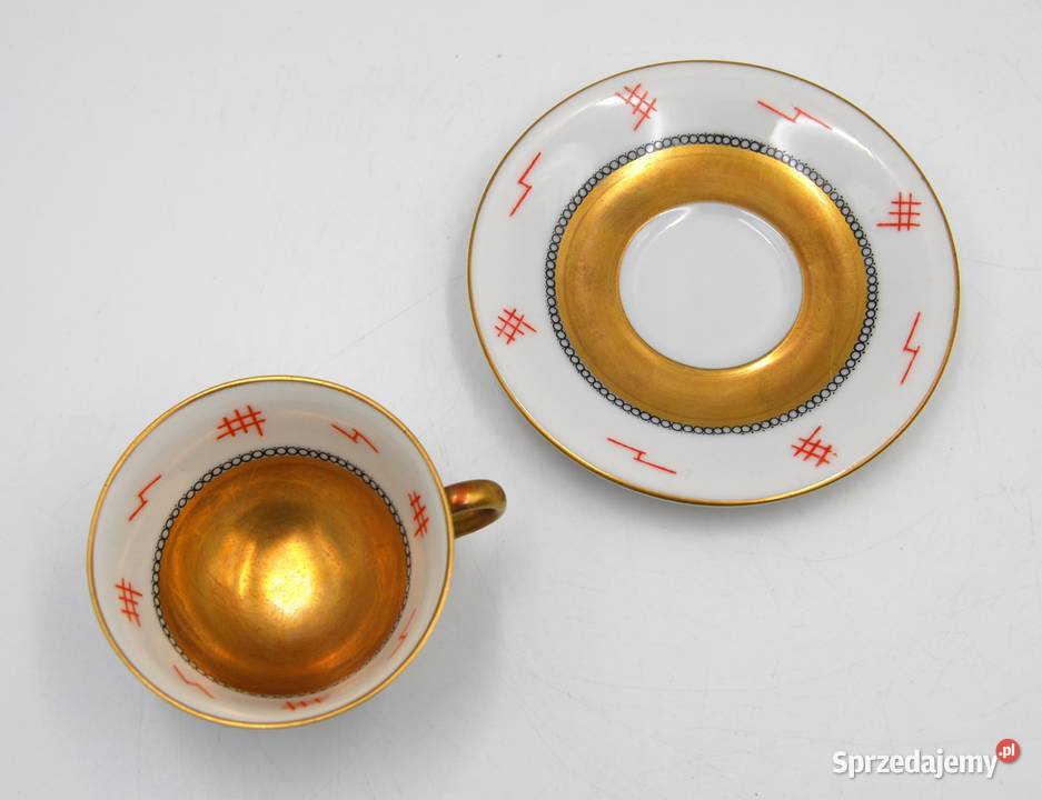 Porcelana Edelstein Bavaria zestaw duo filiżanka Poznań sprzedam