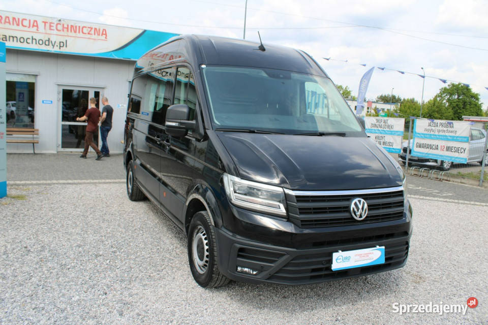 Volkswagen Crafter AUTOMAT L3H2 Vat1 Salon furgon mazowieckie Warszawa