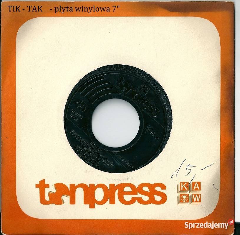 Płyta winylowa TIK TAK płyta winylowa muzyka Płyty i kasety Łódź