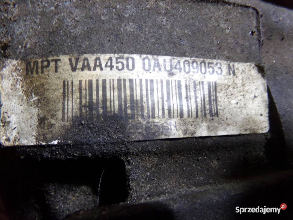 TIGUAN 20 TDI 10r 140 reduktor 0AU409053N osobowe mazowieckie Suków