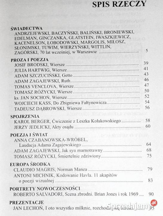 Zeszyty literackie 12112013 S Barańczak Ewa